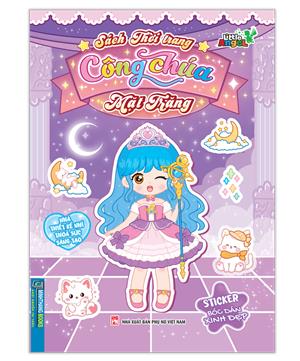 Sách thời trang - Công chúa mặt trăng (sticker bóc dán xinh đẹp)